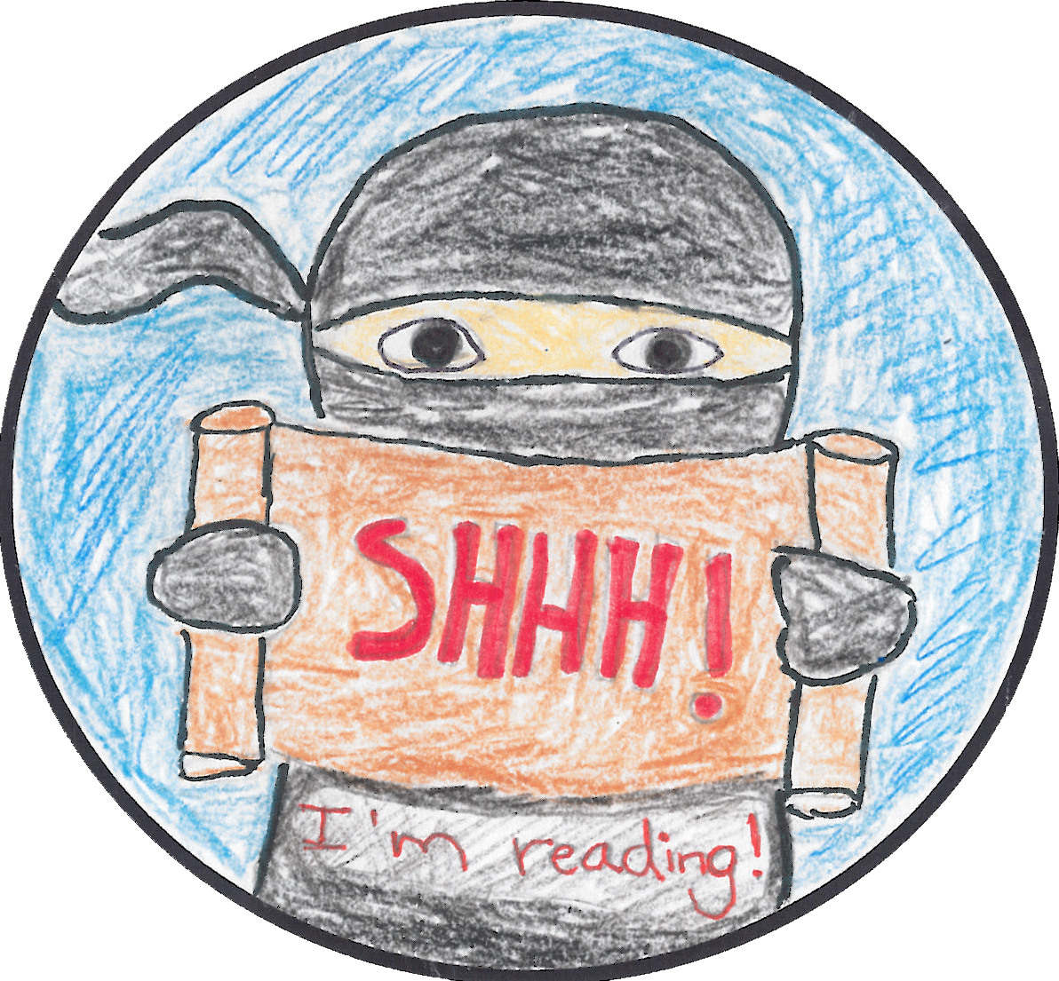 Shh!  I'm Reading!